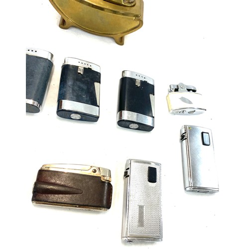 594 - Selection of Ronson gas lighters to include W Cludes Vavaflame and Milady models- untested