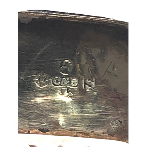 50 - Antique georgian silver vinaigrette