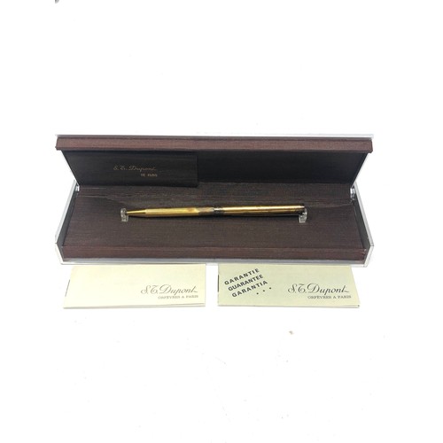 58 - Boxed silver dupont pen