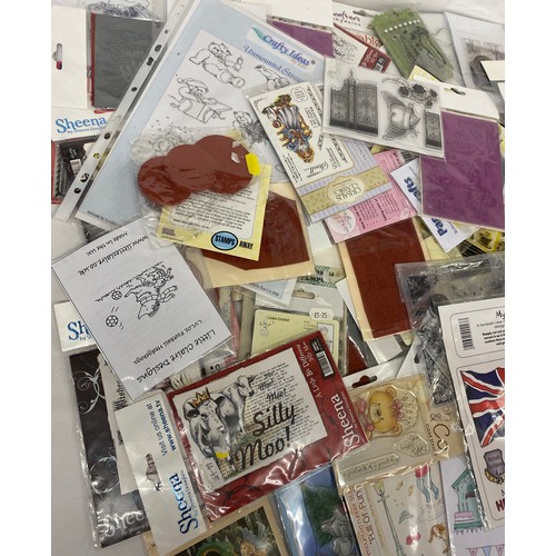 232 - Selection of card making equipment includes clear stamps etc