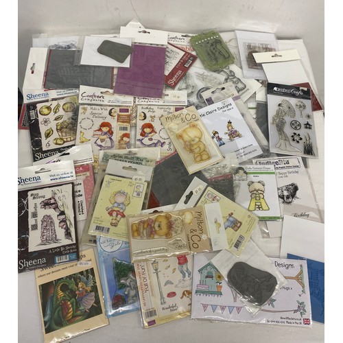 232 - Selection of card making equipment includes clear stamps etc