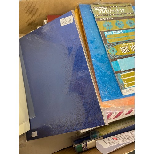 228 - Selection of 12 x 12 paper, box of a4 pearl paper