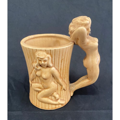 76 - Vintage Japan nude erotic mug