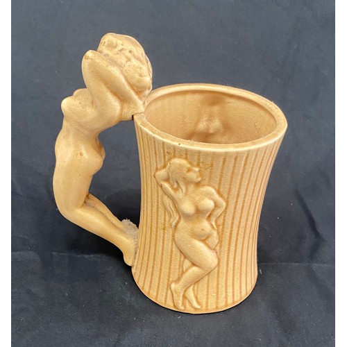 76 - Vintage Japan nude erotic mug