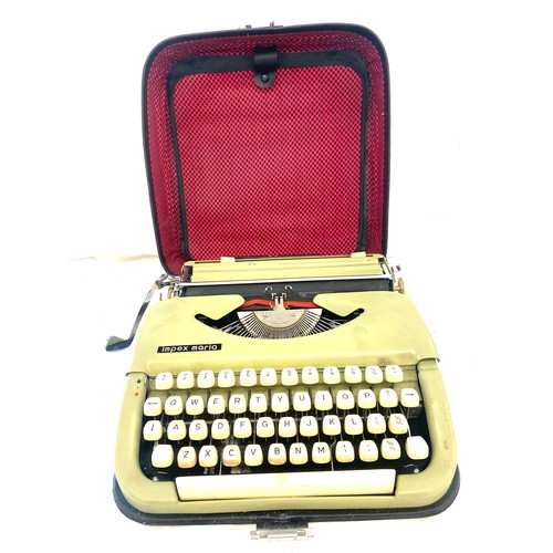 168 - Vintage cased Impex maria Typewriter