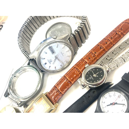 602 - Selection of gents wristwatches/ spares etc