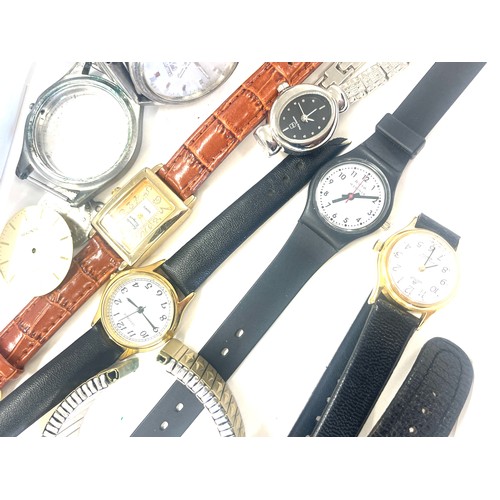 602 - Selection of gents wristwatches/ spares etc