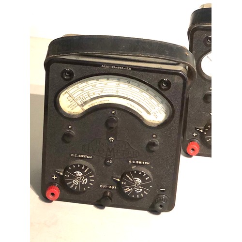 127 - 3 Vintage Universal Avometer