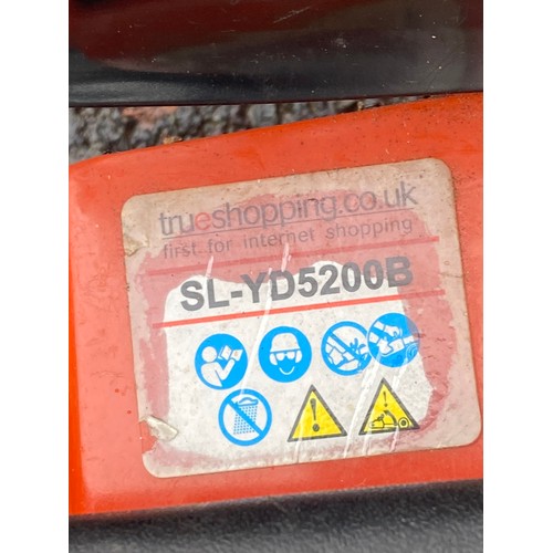 272 - Petrol chain saw sl-yd5200b, working order