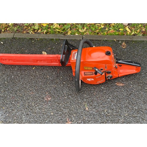 272 - Petrol chain saw sl-yd5200b, working order