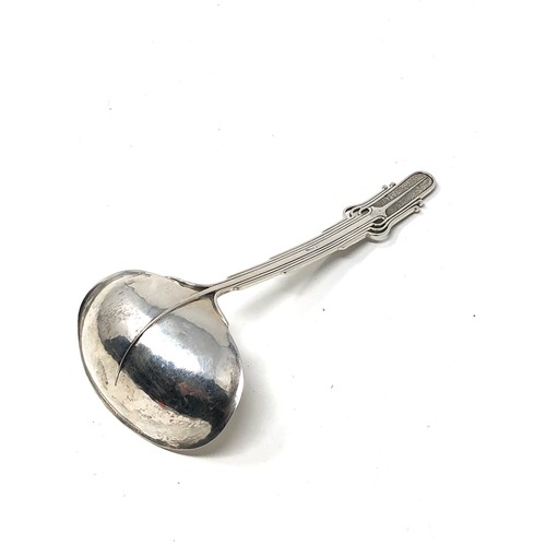 20 - Arts & crafts design silver ladle