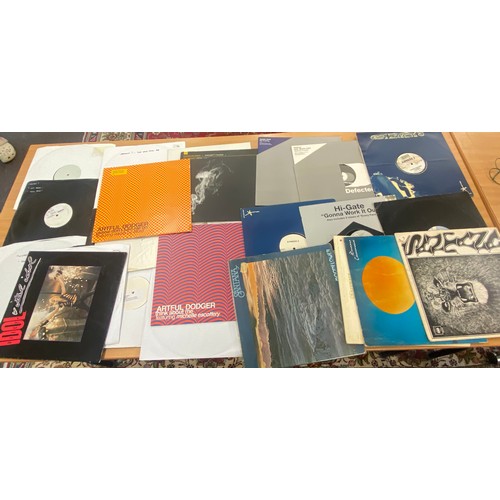 186 - Large selection of assorted records includes DJ, Promotional approx 50 + records