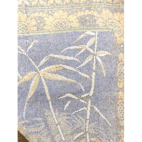 170 - Silk wall rug measures approx length 73 inches by 48 inches width