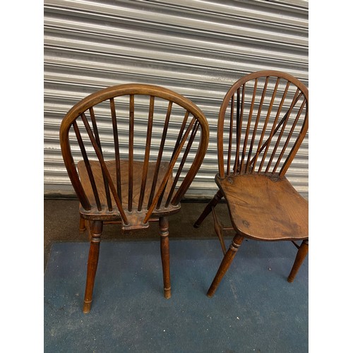 357 - Pair of Antique Windsor chairs