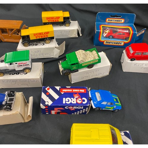 183 - Selection of assorted corgi cars etc