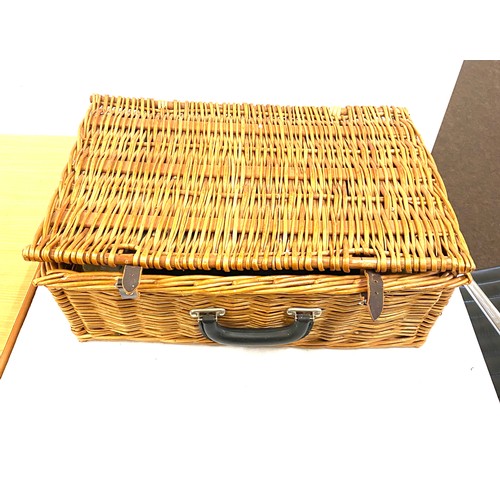 290 - Vintage Antler picnic hamper