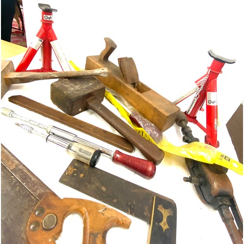 258 - Selection of assorted vintage and later tools