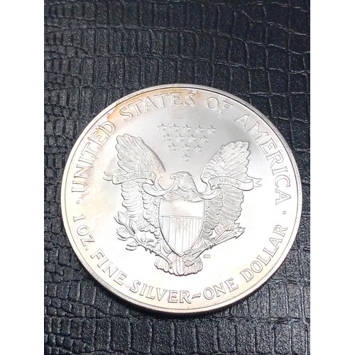 397 - 1995 American Silver Eagle Dollar $1 bullion coin .999 fine silver