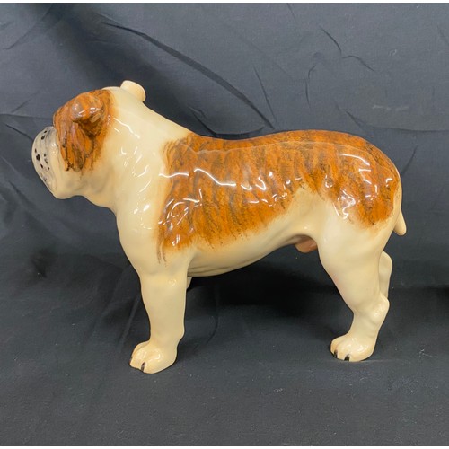 73 - 3 Vintage Beswick Bulldog figures, all in over all good condition