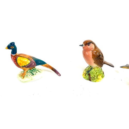 59 - Selection of 5 Beswick birds, A duck wall plaque and a Pheasant, all in over all good condition