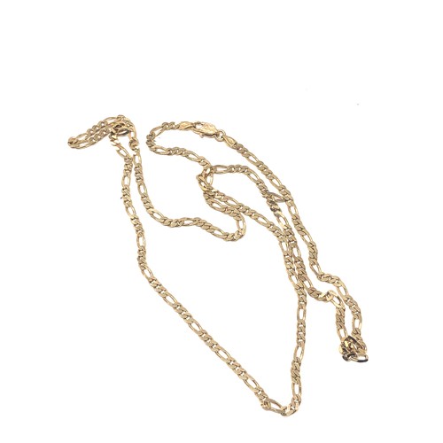 73 - 18ct gold necklace chain weight 10.5g