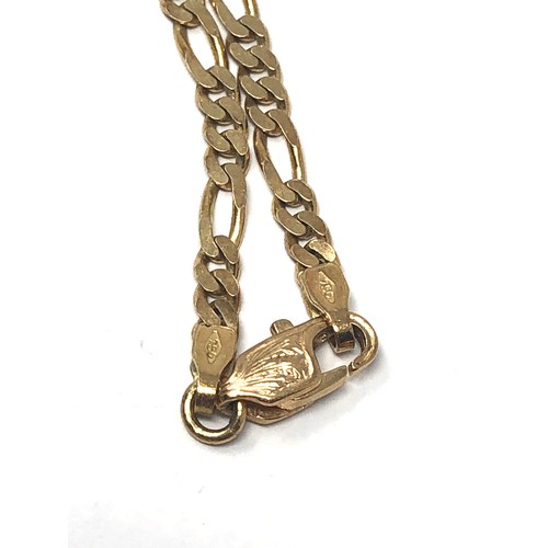 73 - 18ct gold necklace chain weight 10.5g