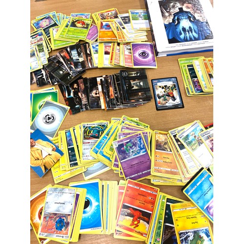 180 - Selection of collectors cards to include Pokemon, WWE, Batman, Hero's and villains book etc