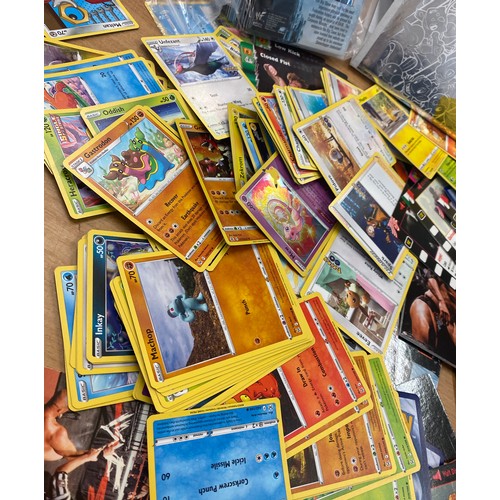 175 - Selection of collectors cards to include Pokemon, WWE, Batman