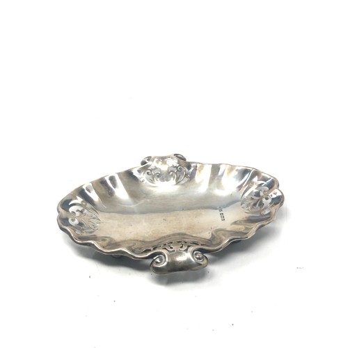 64 - Antique silver sweet dish Sheffield silver hallmarks