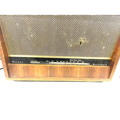 274 - Vintage Hacker Mayflower II Radio , untested