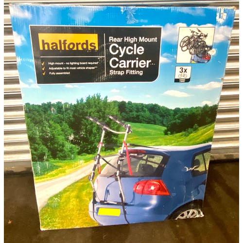 322 - Halfords Rear high mount cycle carrier