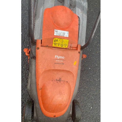 100R - Flymo electric Ventura 320 lawnmower, untested