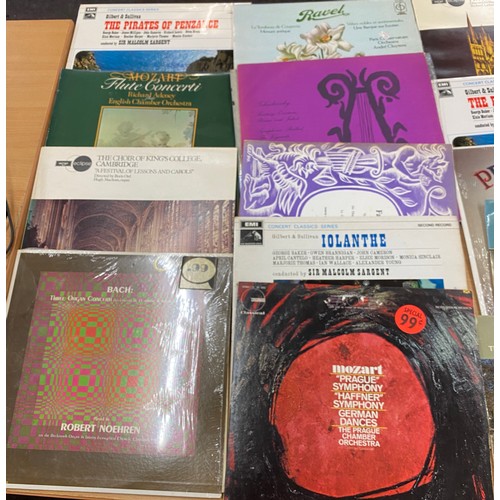 265 - Large selection of vintage and later Records includes classic records, Roger whitaker, James Galway ... 