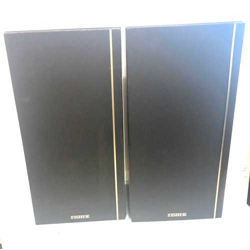 211 - Pair Fisher ST58 speakers untested