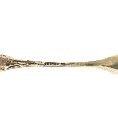 410 - Cased Silver dutch (Holland) tea spoon