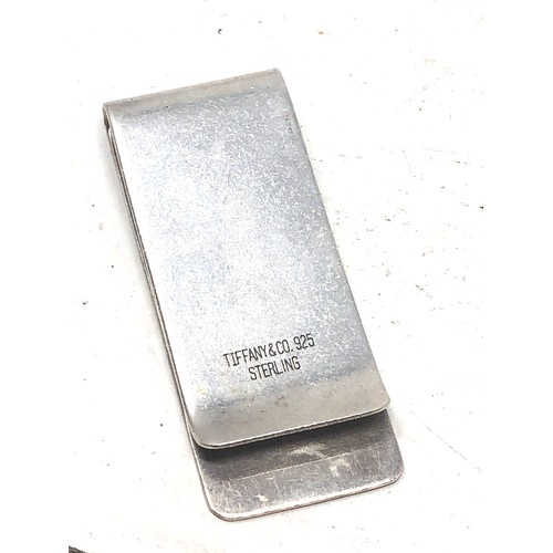 63 - silver tiffany & co money clip