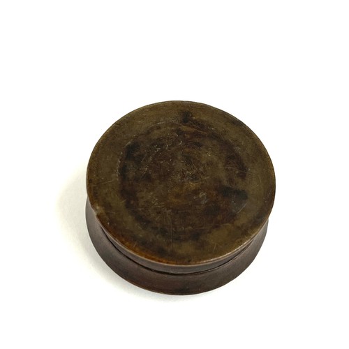 474 - Early 19th century pocket sundial compass Pantochronometer, circa 1830, scientific , treen