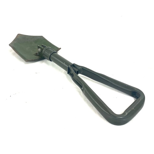 348 - Vintage Army cased folding spade kl89