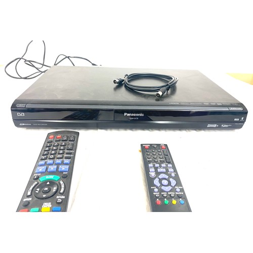 225 - Panasonic DMR-EX79 DVD recorder boxed with remote and leads, untested