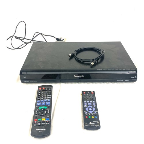 225 - Panasonic DMR-EX79 DVD recorder boxed with remote and leads, untested