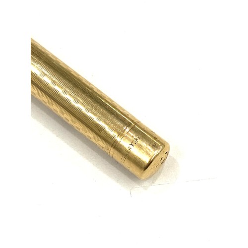 433 - 9ct gold antique toothpick stamped 9ct, approximate weight 2.6g