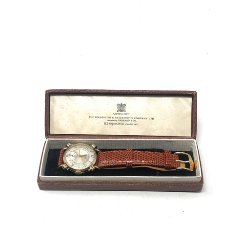 372 - Vintage Benrus gents wristwatch the watch is ticking