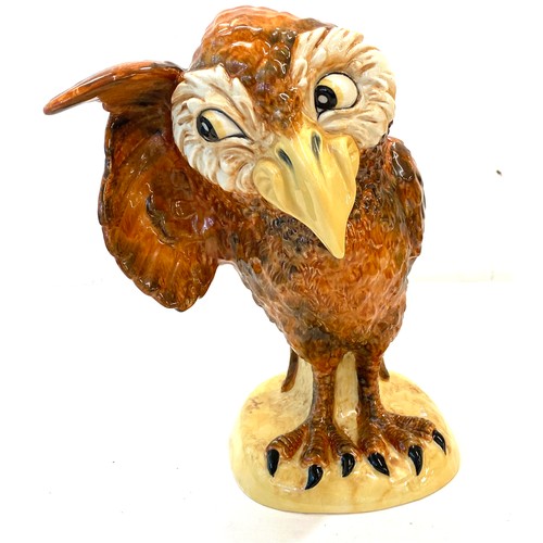 91 - Peggy Davis large grotesque bird called ' The Listener' after the Martin Bros. Limited edition 92 ou... 