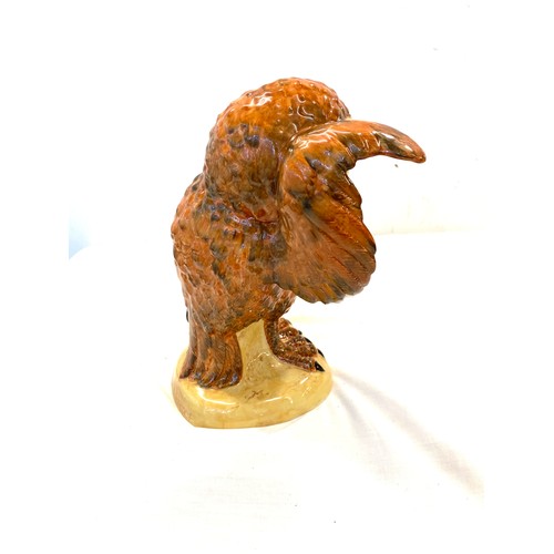 91 - Peggy Davis large grotesque bird called ' The Listener' after the Martin Bros. Limited edition 92 ou... 