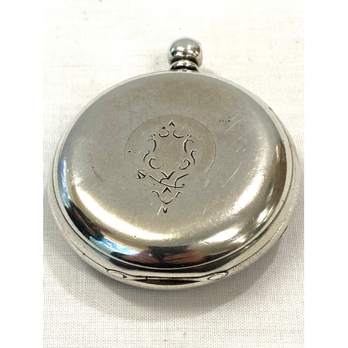 501 - Silver pocket watch hallmark for Chester 1933- untested