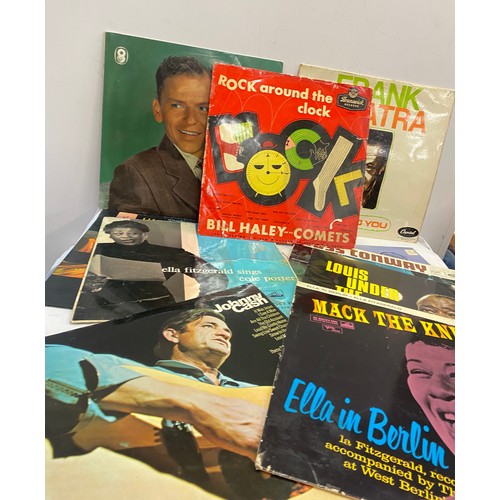 93 - Selection of records includes Johnny cash, max the nines etc