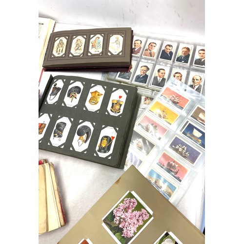 15 - Selection of assorted cigarette cards to include Wills, Players etc