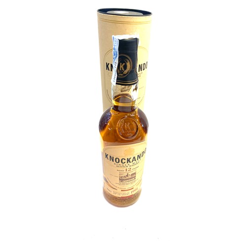 76 - 2 Boxed bottles of whiskey includes Knockando single malt whiskey and Glen Marnoch Highland single m... 