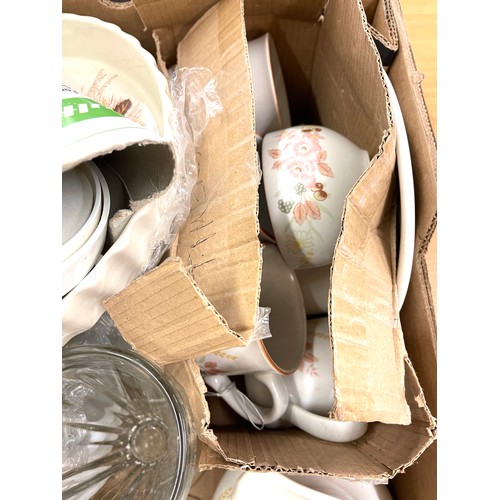 373 - Large selection of kitchenalia to include- glasses, cutlery, fruit bowl etc