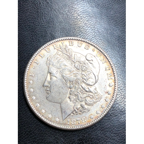 423 - 1878-s morgan silver dollar